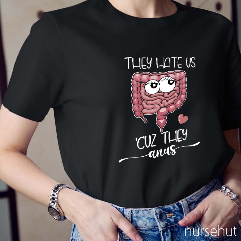 They Heat Us Cause They Ain't Us Nurse T-Shirt