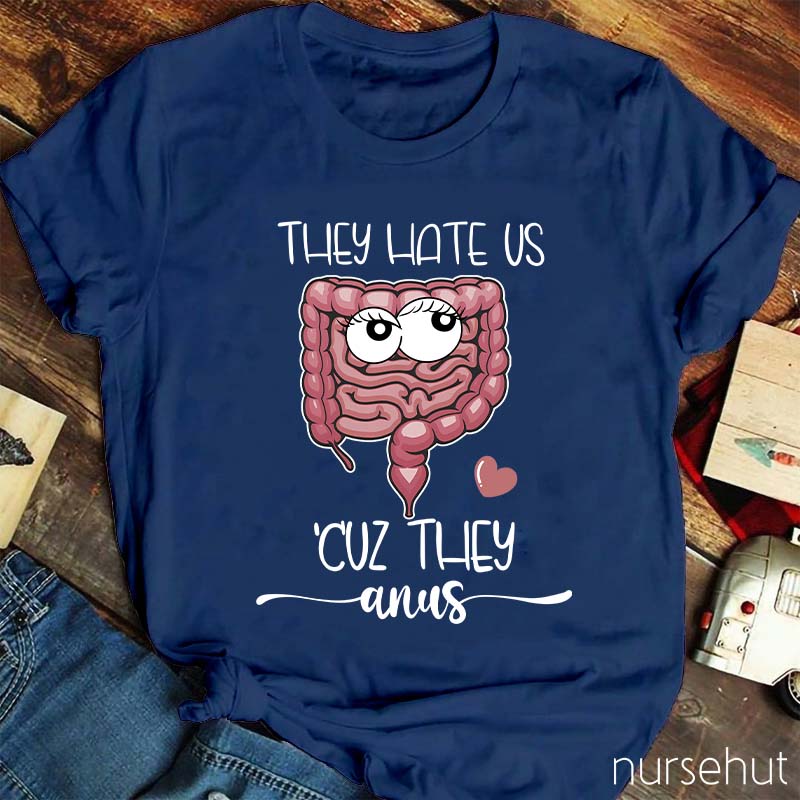 They Heat Us Cause They Ain't Us Nurse T-Shirt