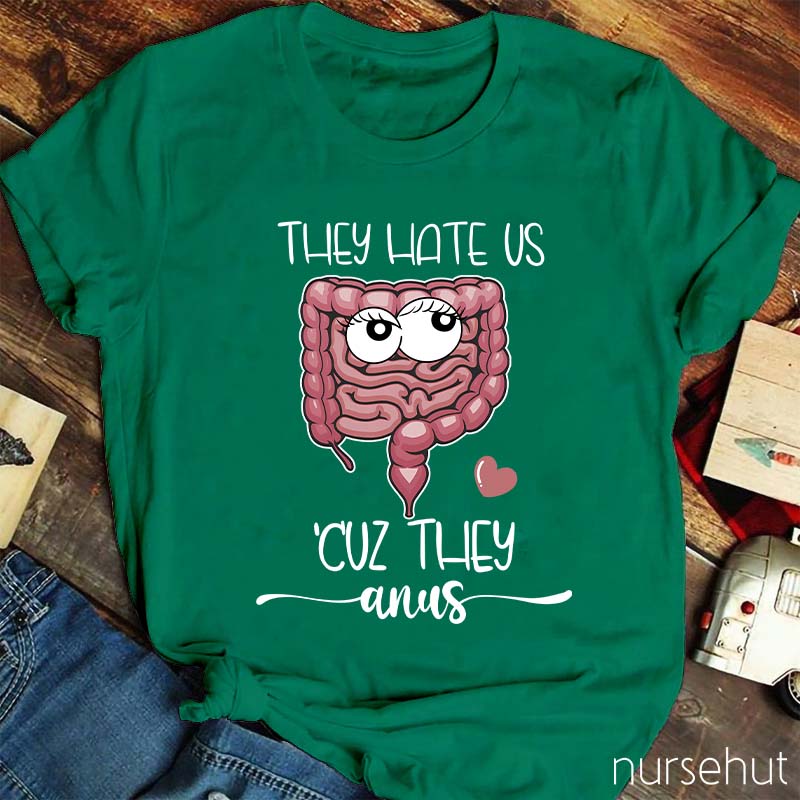 They Heat Us Cause They Ain't Us Nurse T-Shirt