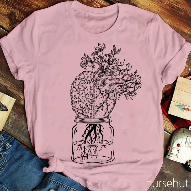 Flowering Water Pot Nurse T-Shirt