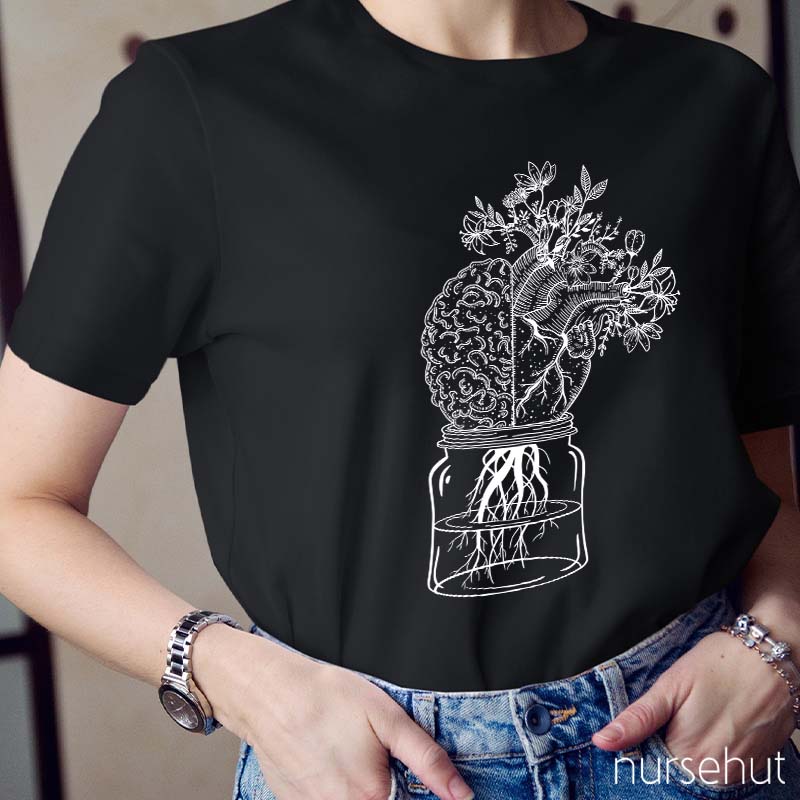 Flowering Water Pot Nurse T-Shirt