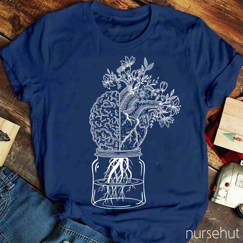 Flowering Water Pot Nurse T-Shirt