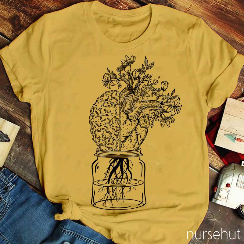 Flowering Water Pot Nurse T-Shirt