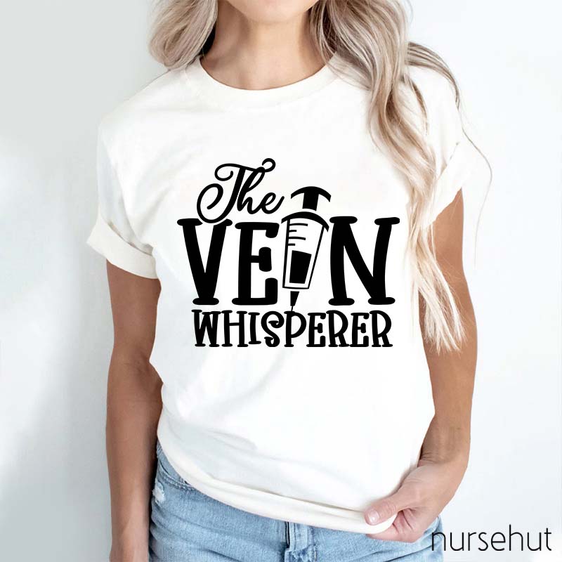 The Vein Whisperer Nurse T-Shirt