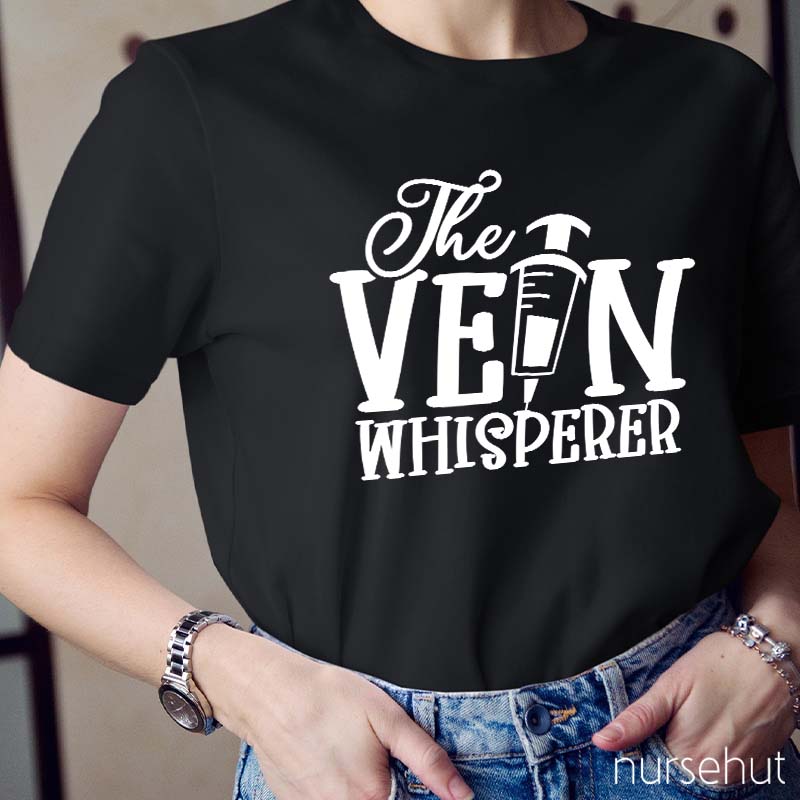 The Vein Whisperer Nurse T-Shirt