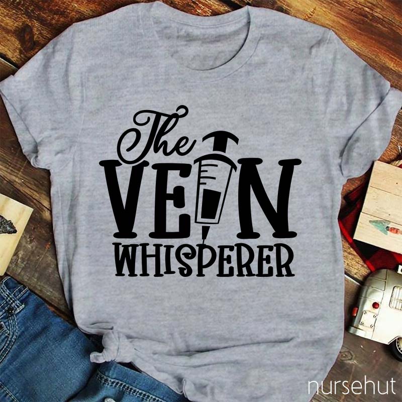 The Vein Whisperer Nurse T-Shirt