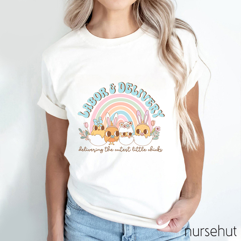 Delivering The Cutest Little Chicks Nurse T-Shirt
