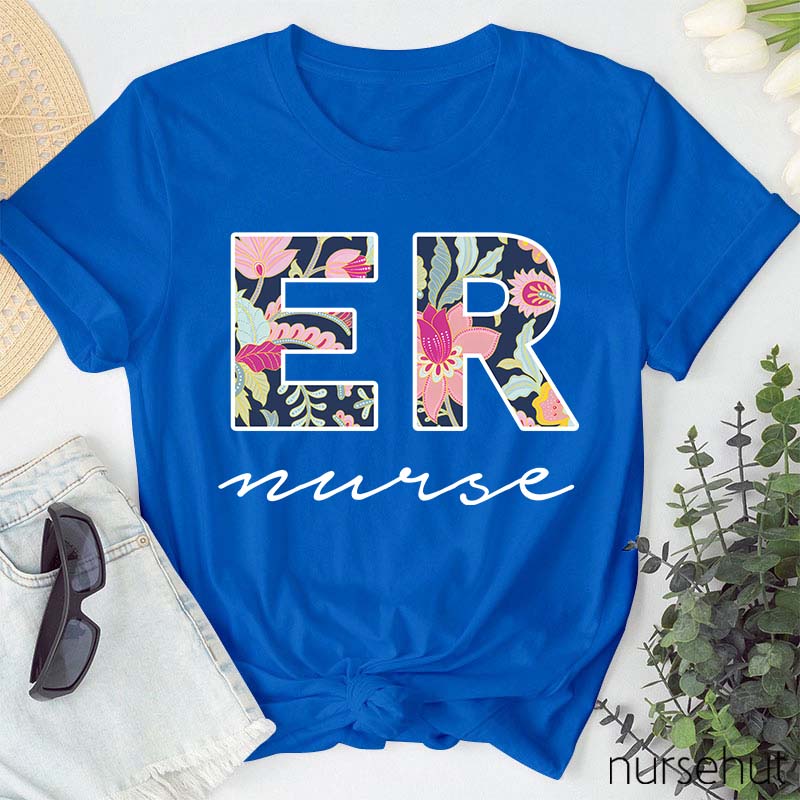 Personalized Title Printing Nurse T-Shirt
