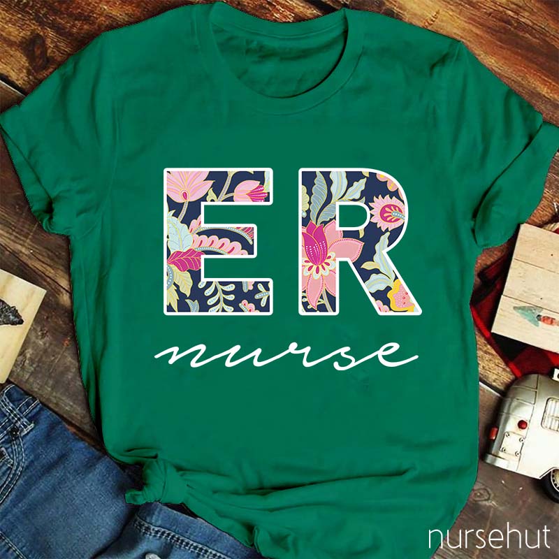 Personalized Title Printing Nurse T-Shirt