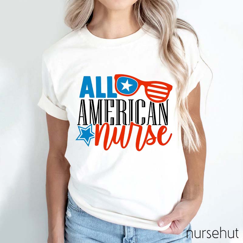 All American Nurse T-Shirt