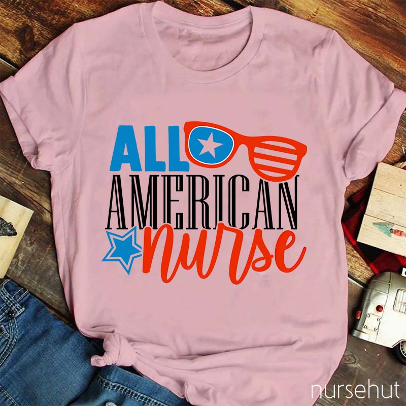 All American Nurse T-Shirt