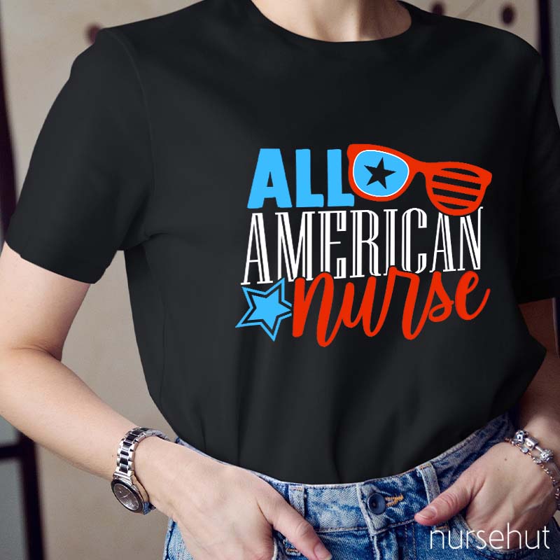 All American Nurse T-Shirt