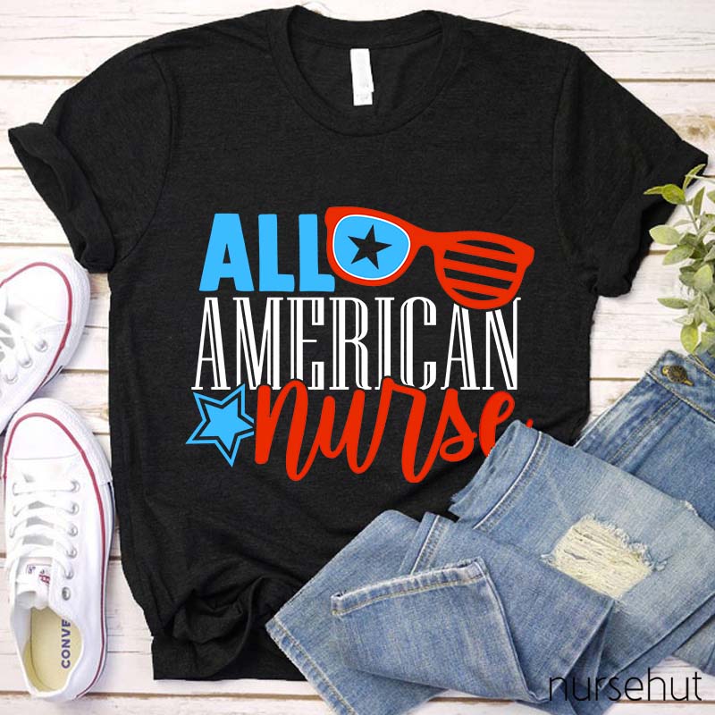 All American Nurse T-Shirt