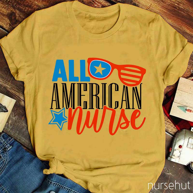 All American Nurse T-Shirt