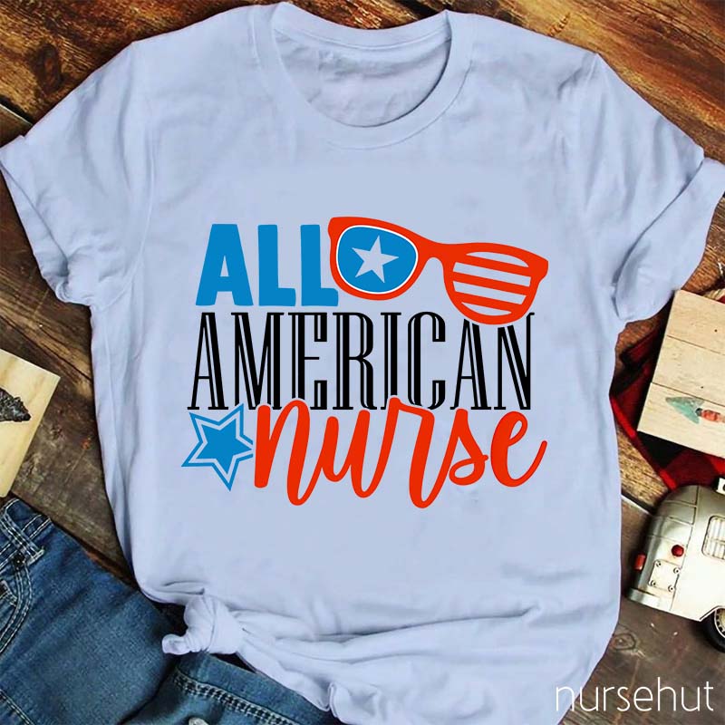 All American Nurse T-Shirt