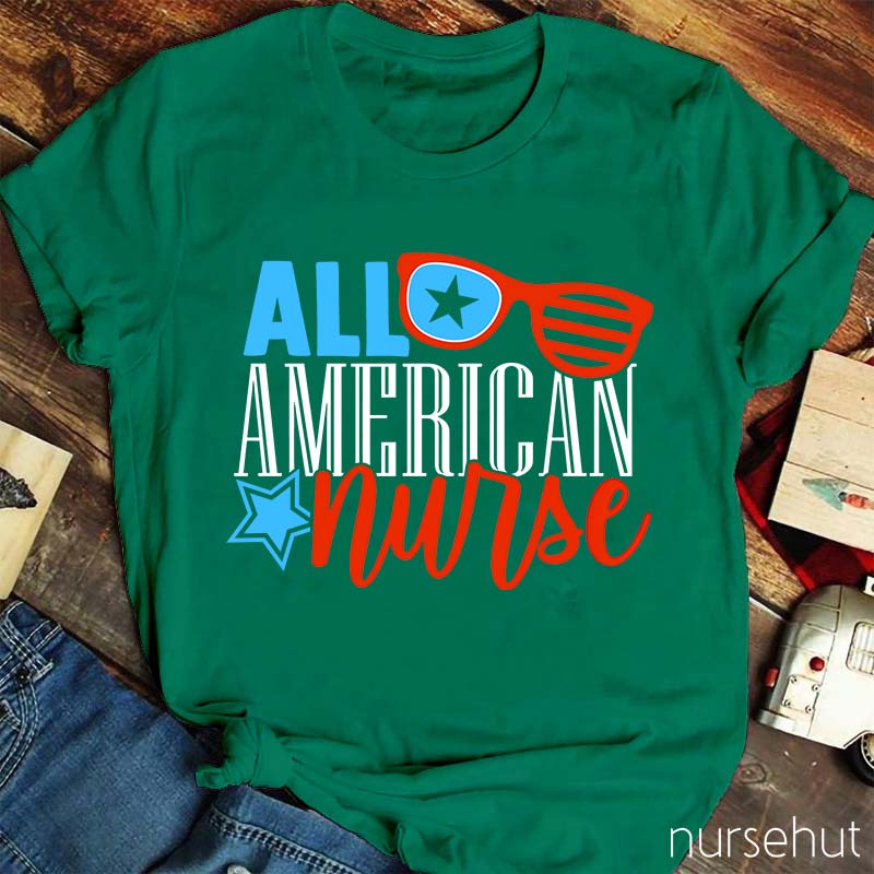 All American Nurse T-Shirt