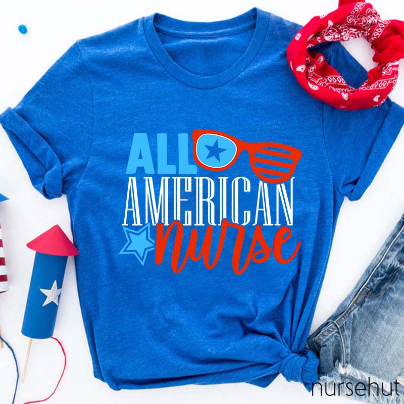 All American Nurse T-Shirt
