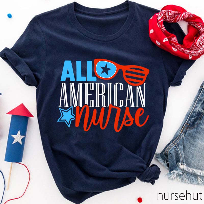 All American Nurse T-Shirt