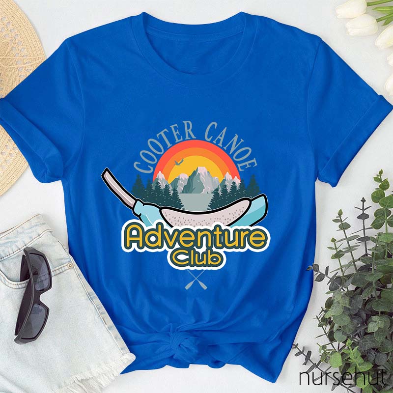 Cooter Canoe Adventure Club Nurse T-Shirt