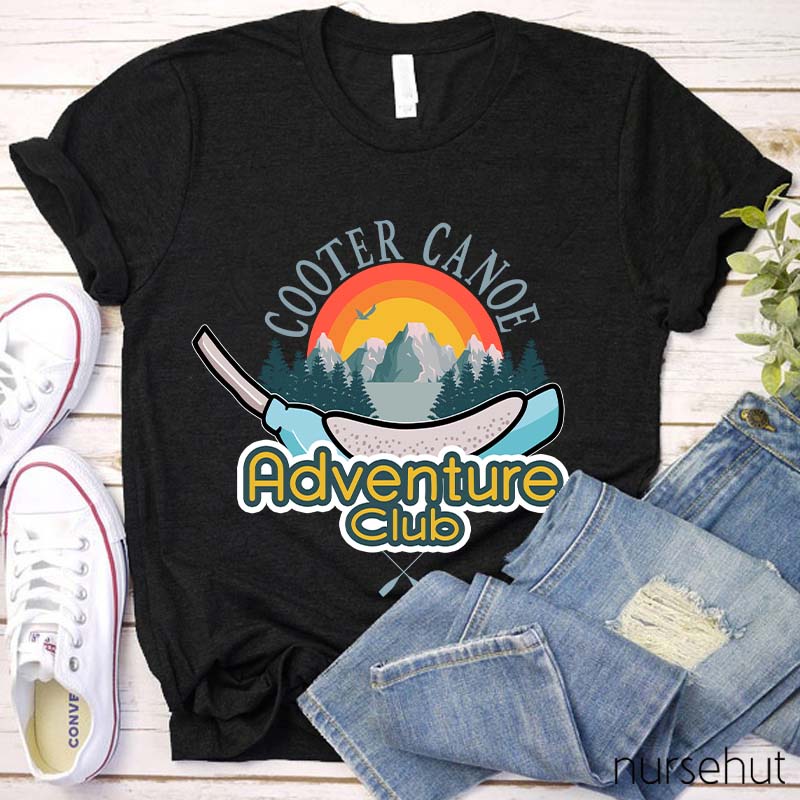 Cooter Canoe Adventure Club Nurse T-Shirt
