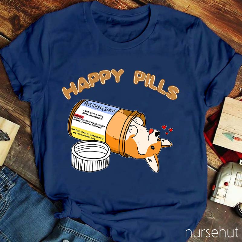Happy Pills Nurse T-Shirt