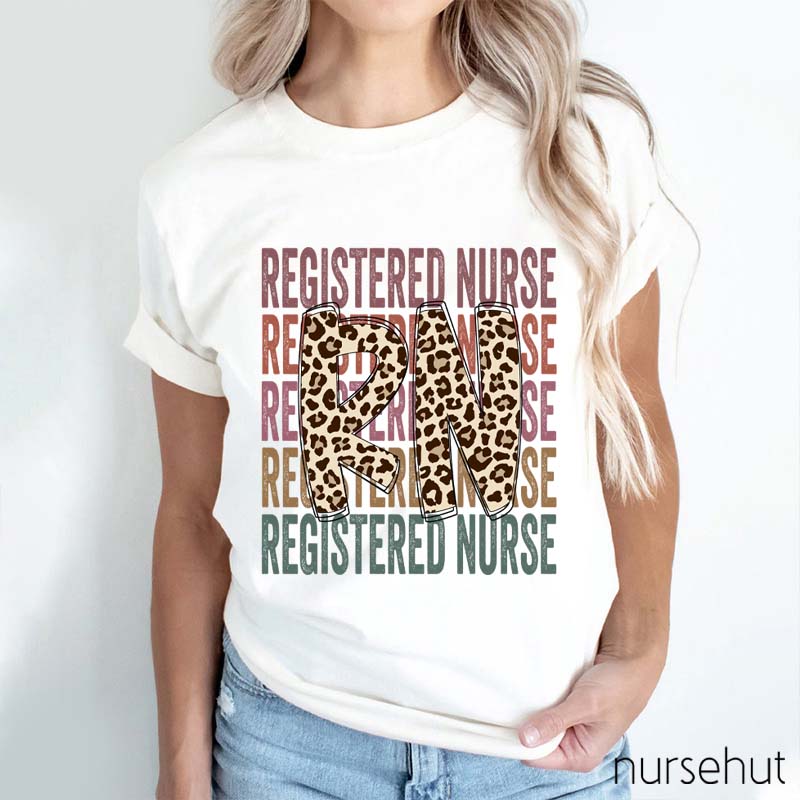 Personalized Job Title Registered Nurse Nurse T-Shirt