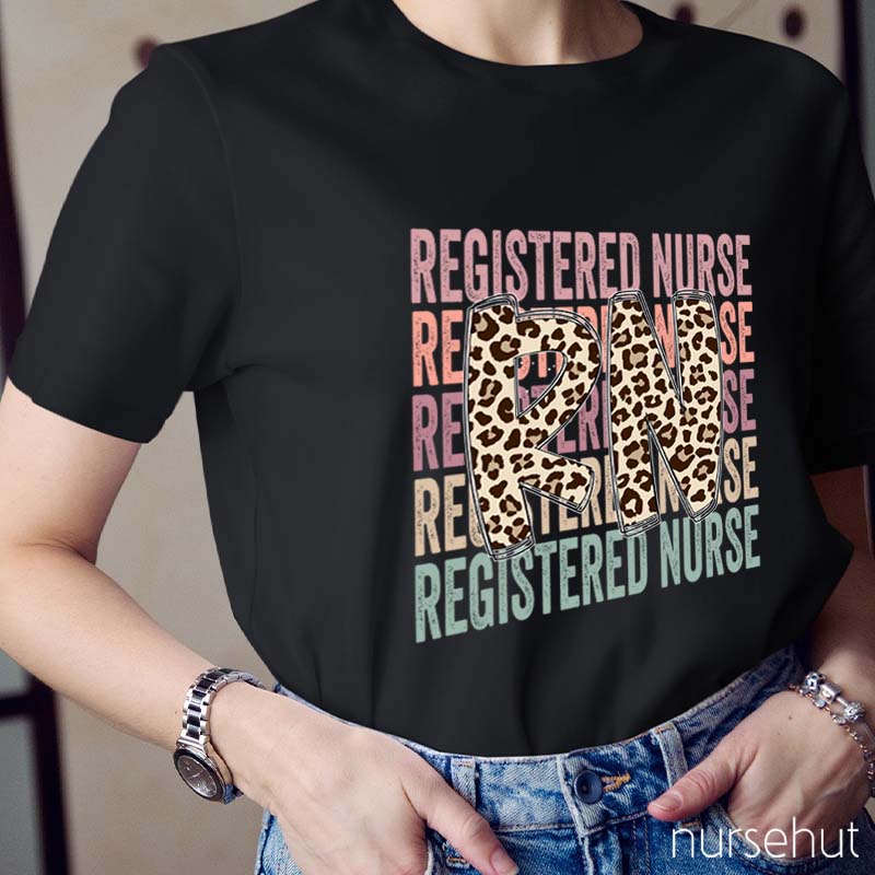 Personalized Job Title Registered Nurse Nurse T-Shirt