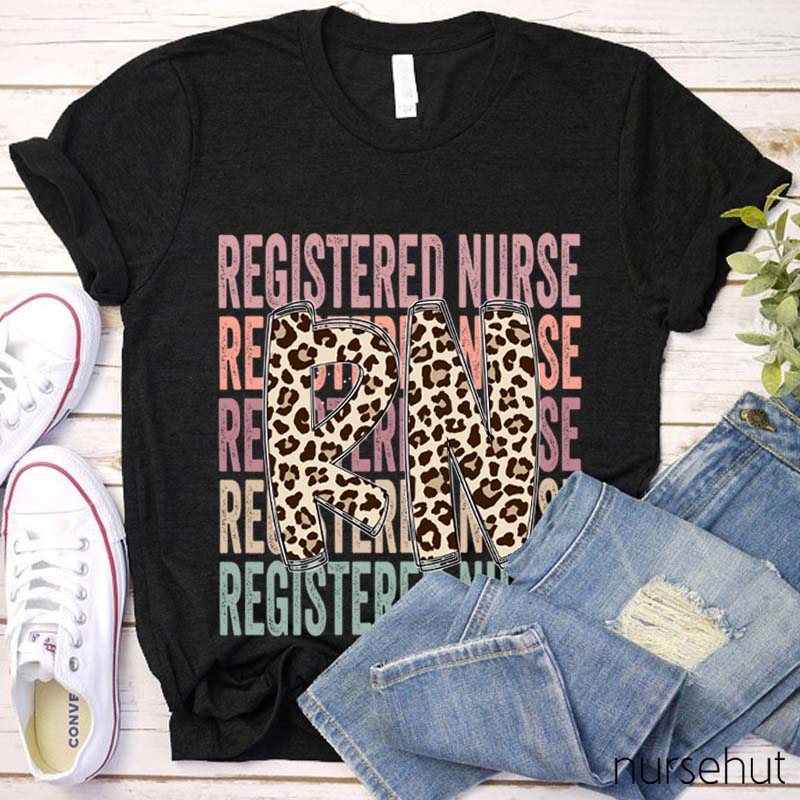 Personalized Job Title Registered Nurse Nurse T-Shirt