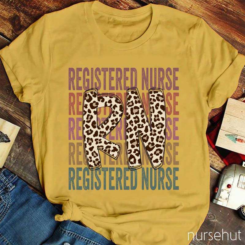 Personalized Job Title Registered Nurse Nurse T-Shirt
