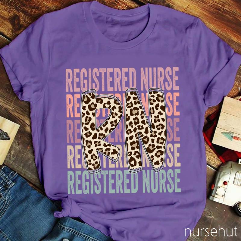 Personalized Job Title Registered Nurse Nurse T-Shirt