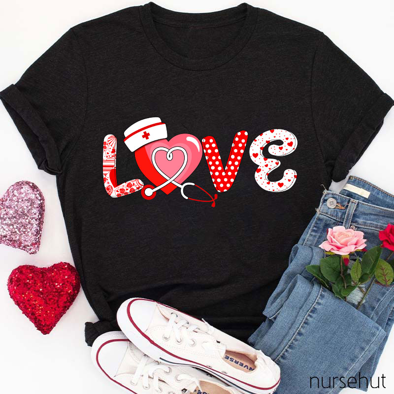 Love From A Nurse T-Shirt
