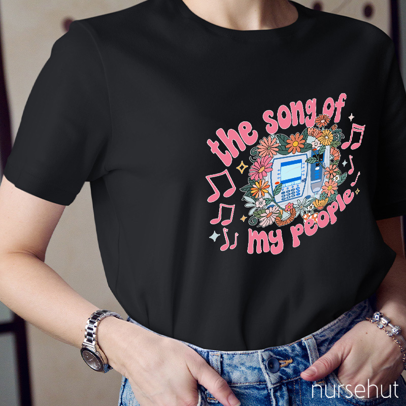 The Song Of My People Nurse T-Shirt