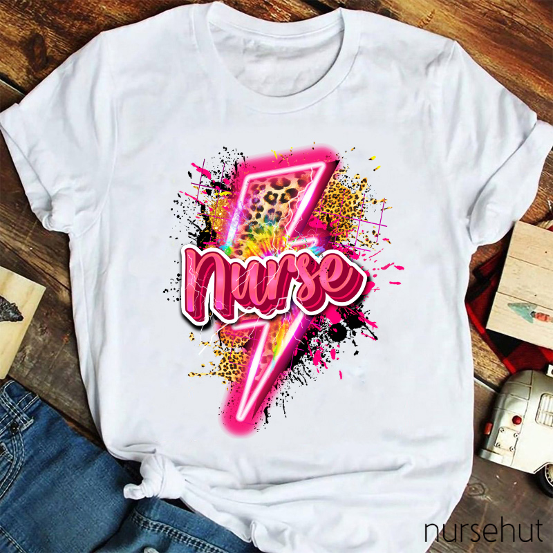 Nurses Are Always There When You Need Them Lightning Fast Nurse T-Shirt