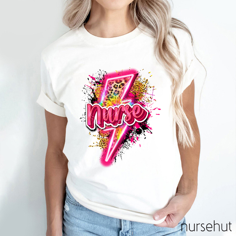 Nurses Are Always There When You Need Them Lightning Fast Nurse T-Shirt