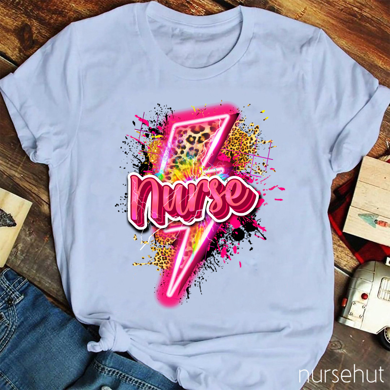 Nurses Are Always There When You Need Them Lightning Fast Nurse T-Shirt