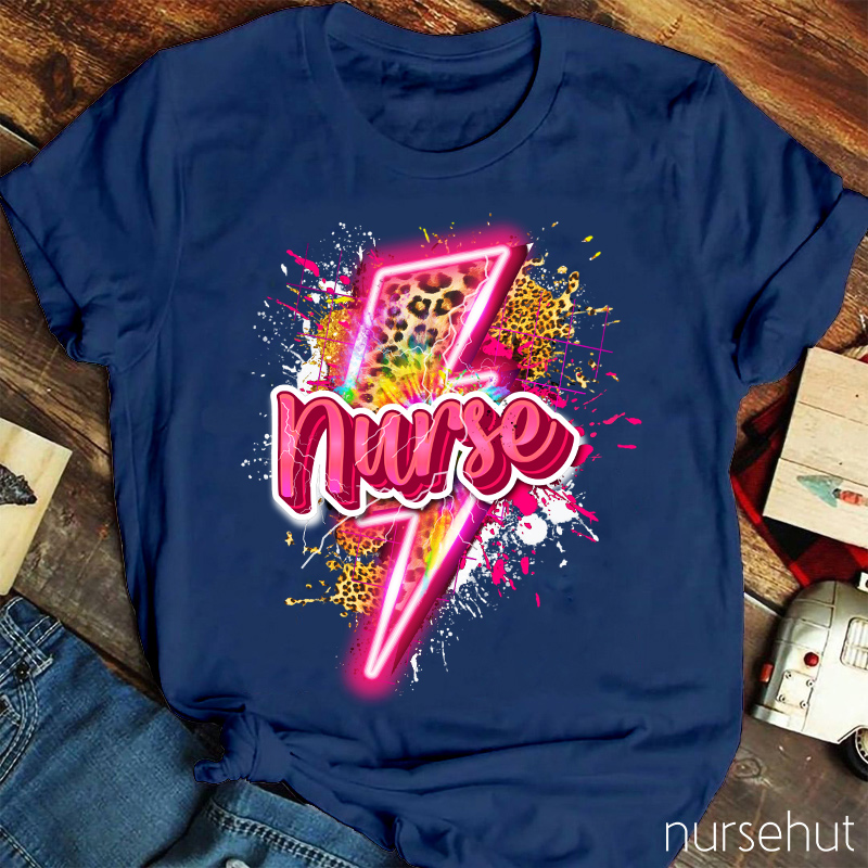 Nurses Are Always There When You Need Them Lightning Fast Nurse T-Shirt