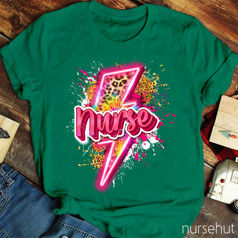 Nurses Are Always There When You Need Them Lightning Fast Nurse T-Shirt