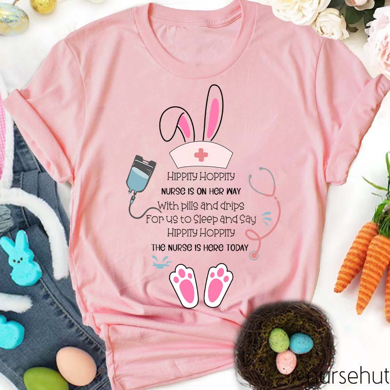 The Nurse Is Here Today Nurse T-Shirt