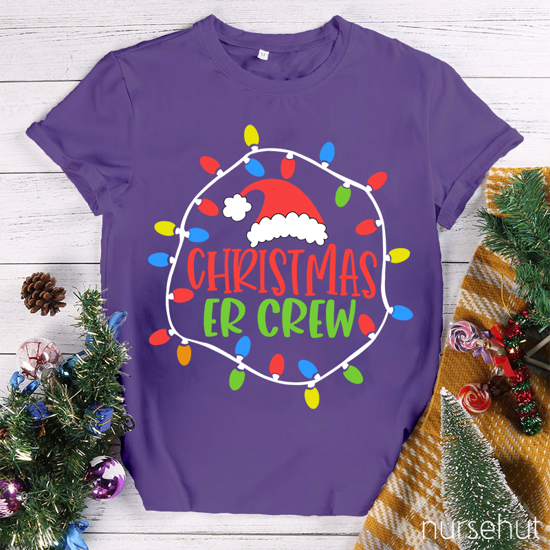 Christmas ER Crew Nurse T-Shirt