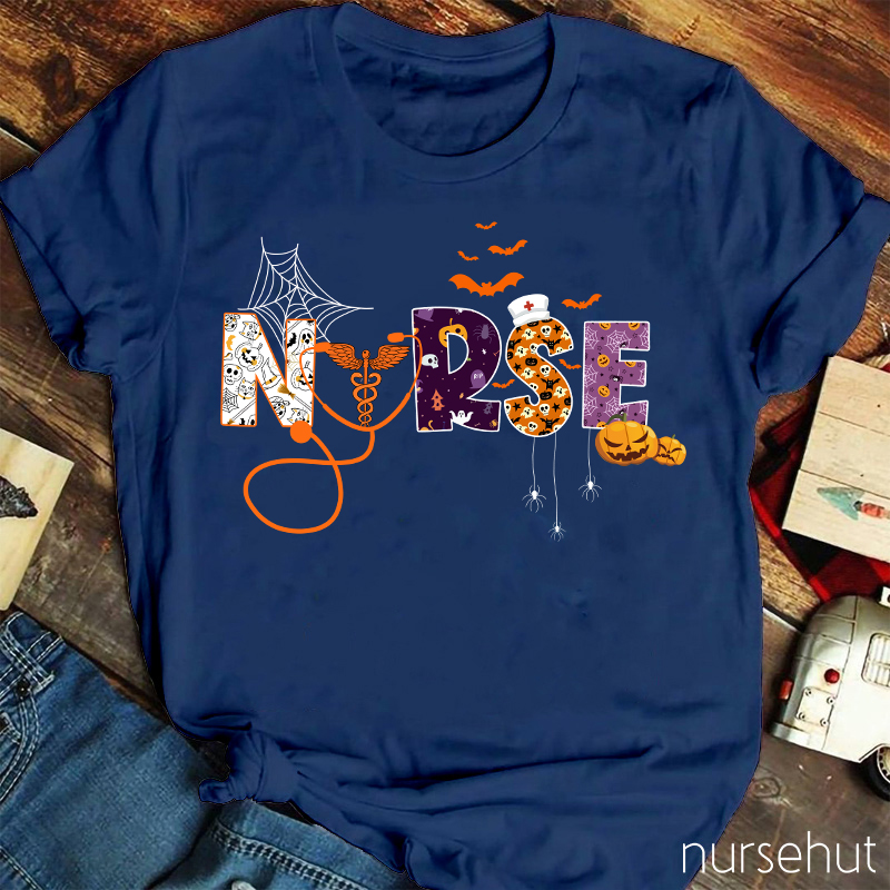 Nurses Also Celebrate Halloween T-Shirt