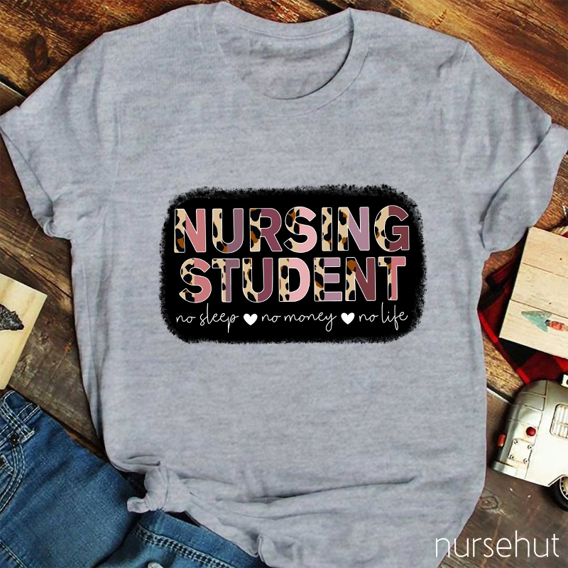 No Sleep No Student No Life T-Shirt