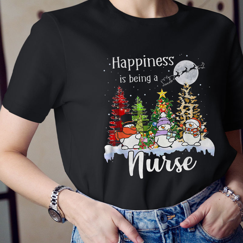 Happiness Is Being A Nurse T-Shirt