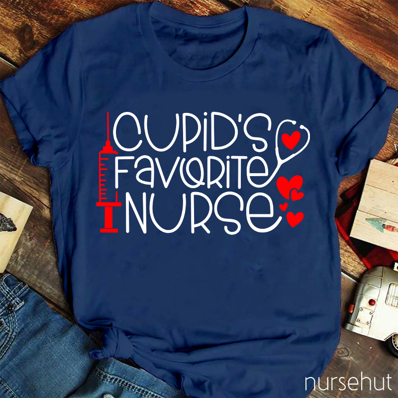 Cupid's Favorite Nurse T-Shirt