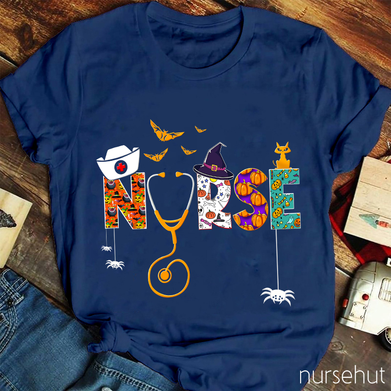 Nurse With Stethoscope T-Shirt