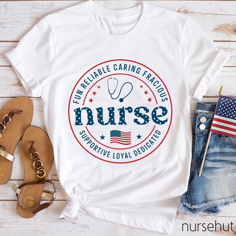Supportive Loyal Dedicated Nurse T-Shirt