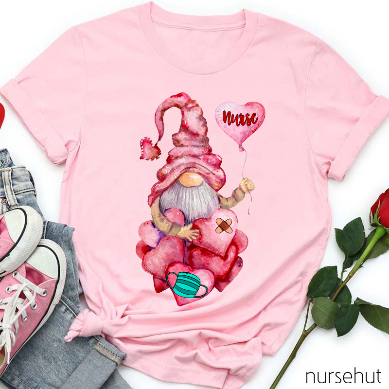 I'm Surrounded By Pink Heart Nurse T-Shirt