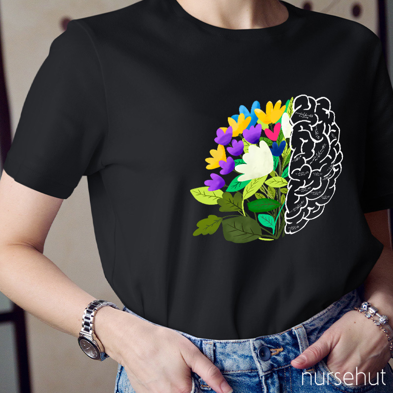Mental Health Is Something You Need To Care For Nurse T-Shirt
