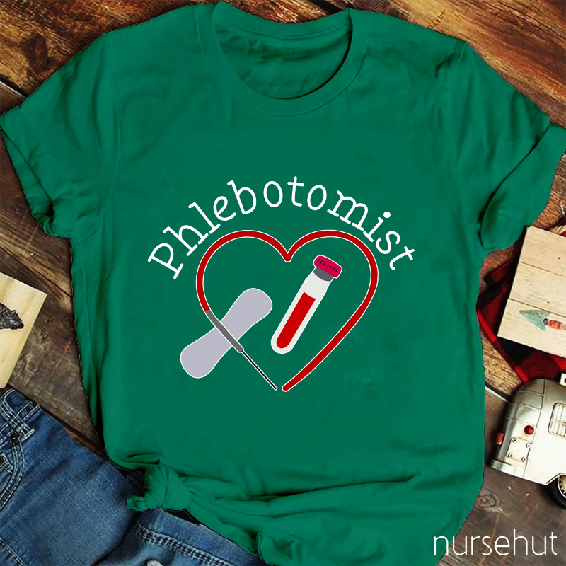 Phlebotomist Nurse T-Shirt