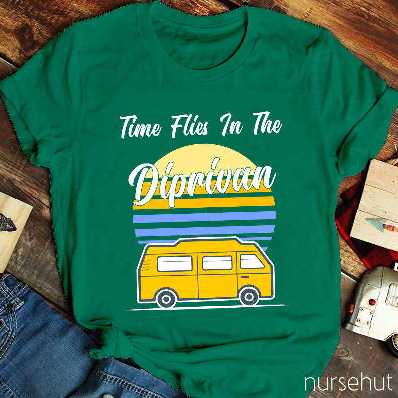 Time Files In The Diprivan Nurse T-Shirt