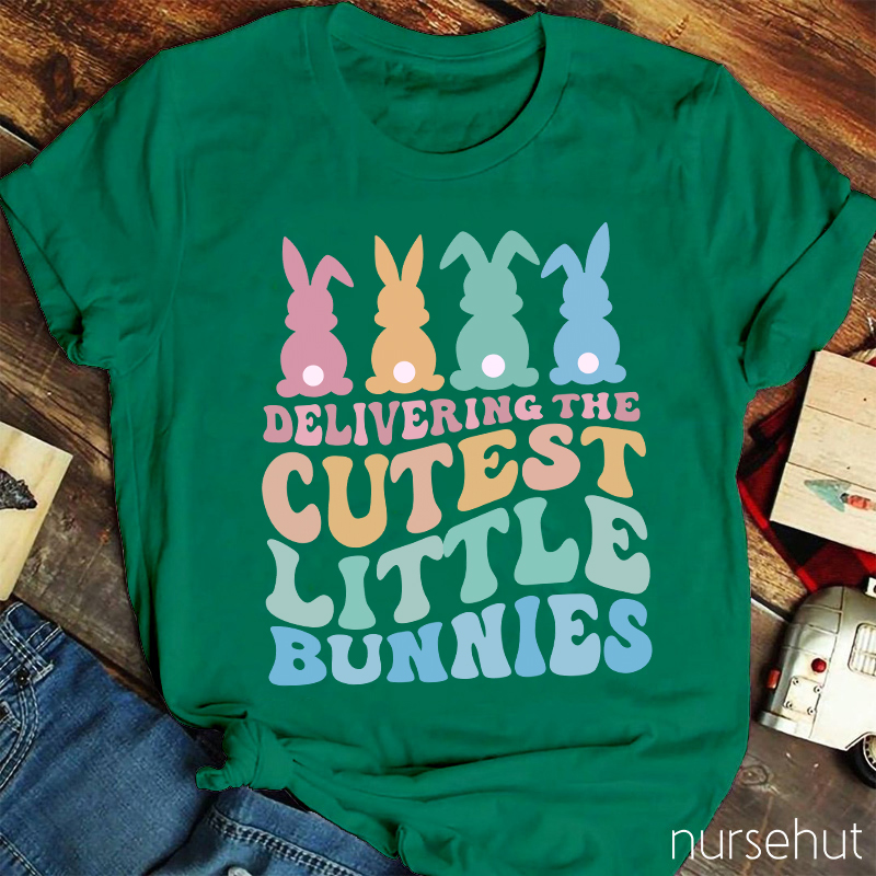 Delivering The Cutest Little Bunnies Nurse T-Shirt